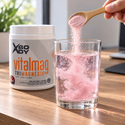 Vitalmag Trimagnesio – Malato + Citrato + Glicinato