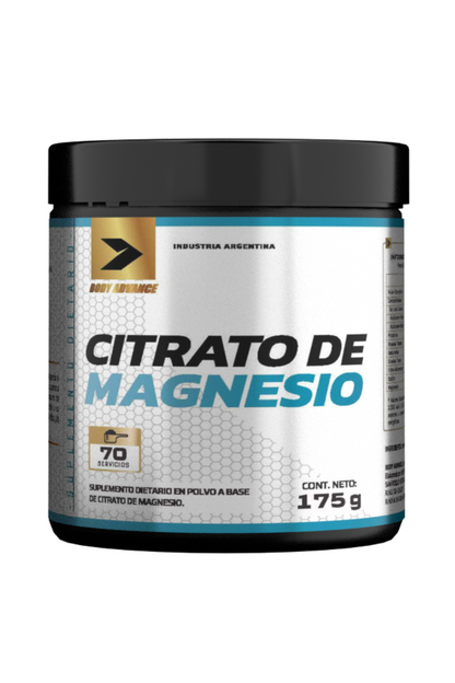 Citrato de magnesio en polvo Body Advance
