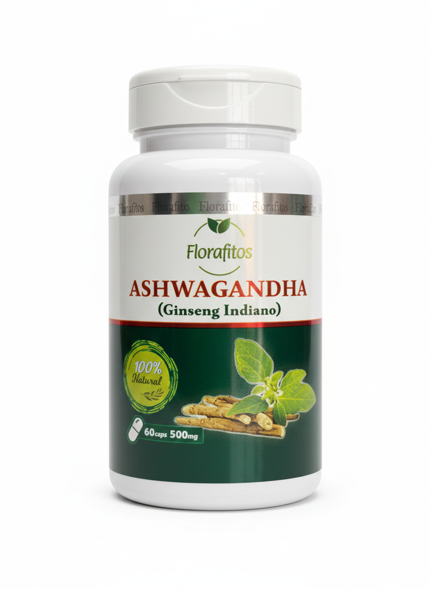 Ashwagandha – Florafitos (Ginseng Indiano) 500 mg