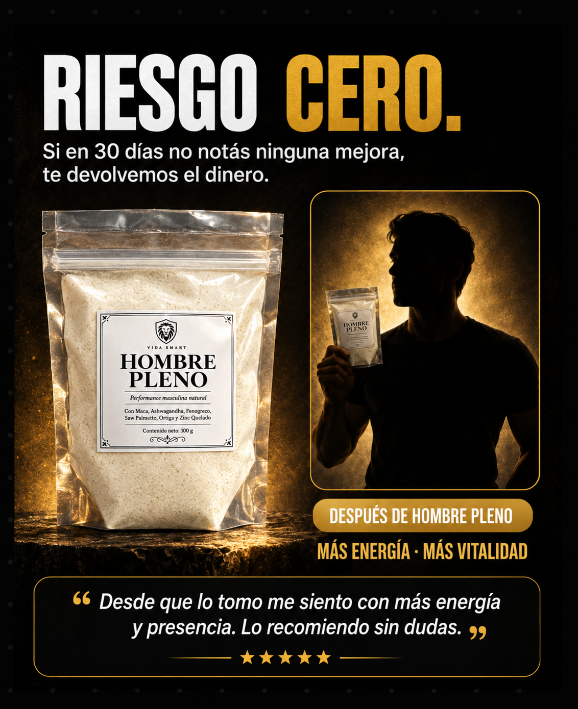 Hombre Pleno - Suplemento Natural